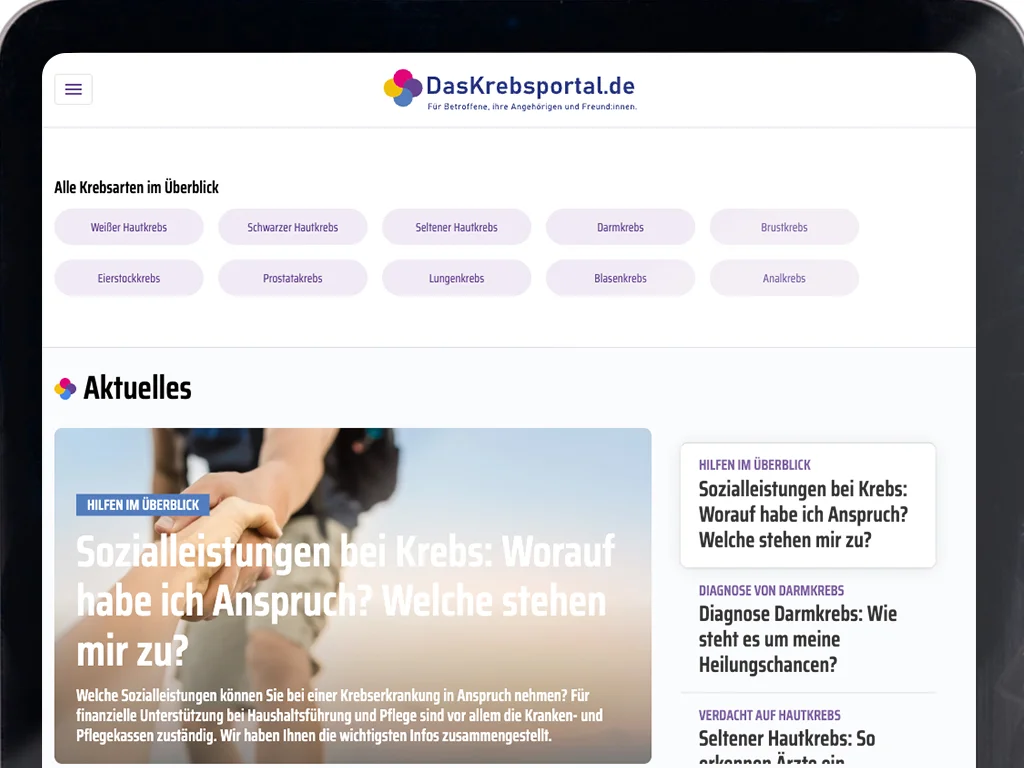DasKrebsportal.de